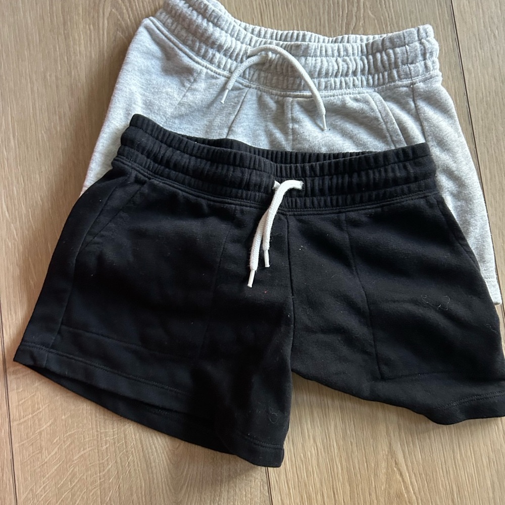 2 pairs Old Navy Black Drawstring Shorts